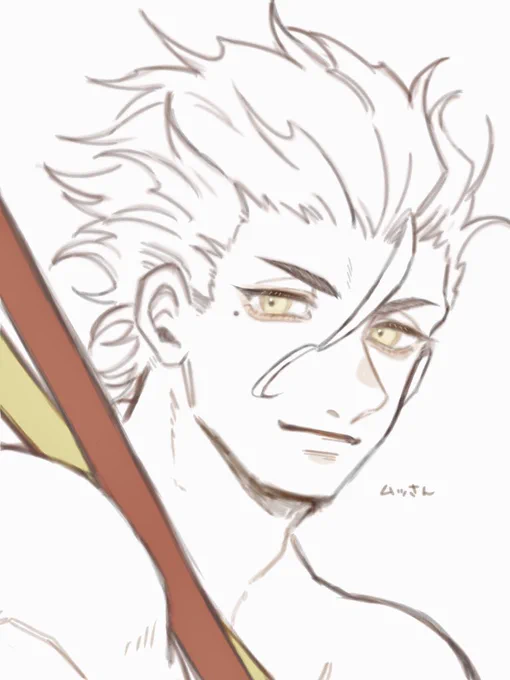 槍ディルムッドさんらくがき 