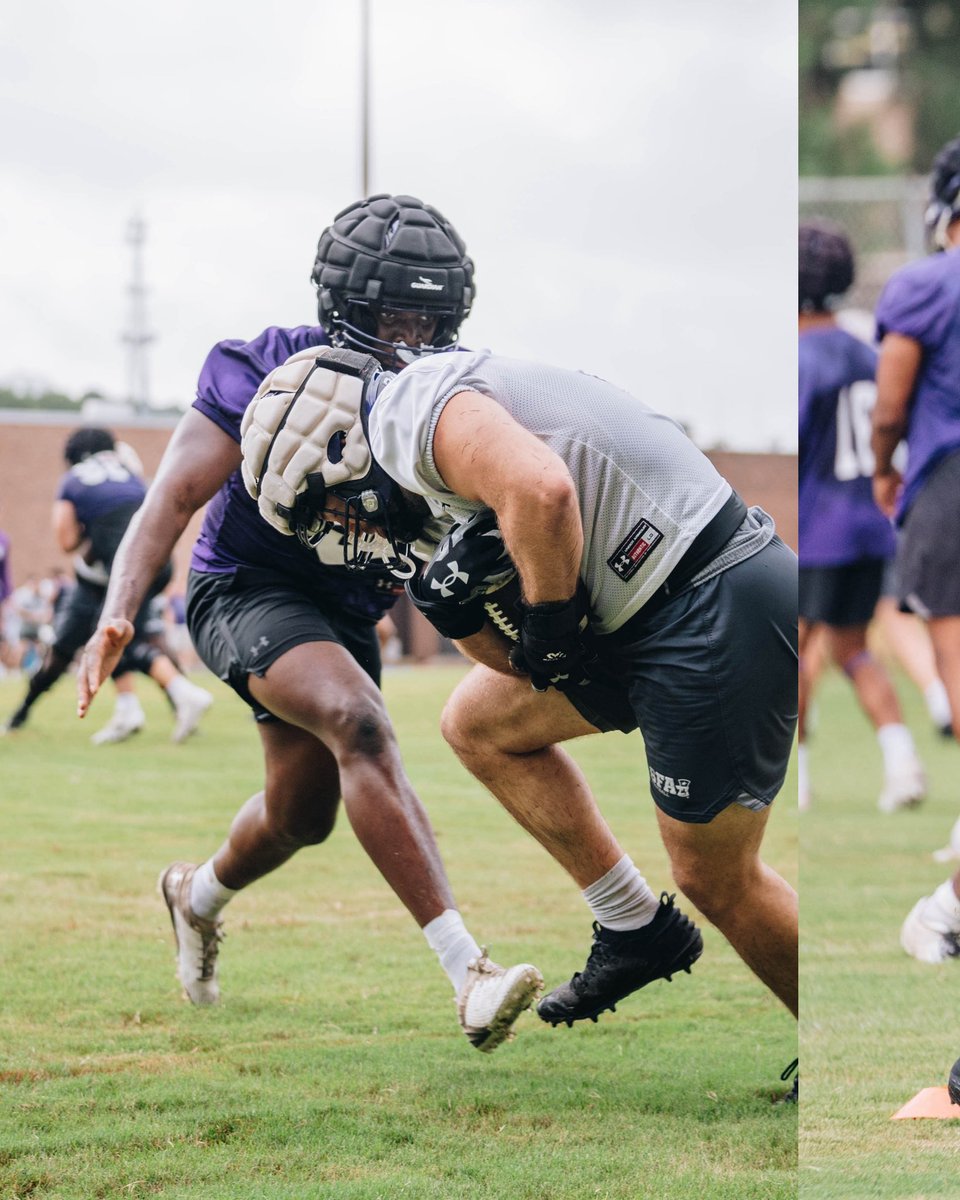 SFA_Football's tweet photo. How bad do you want it? 😤

#AxeEm x #EastTexasTough https://t.co/B6FNYw3N0p