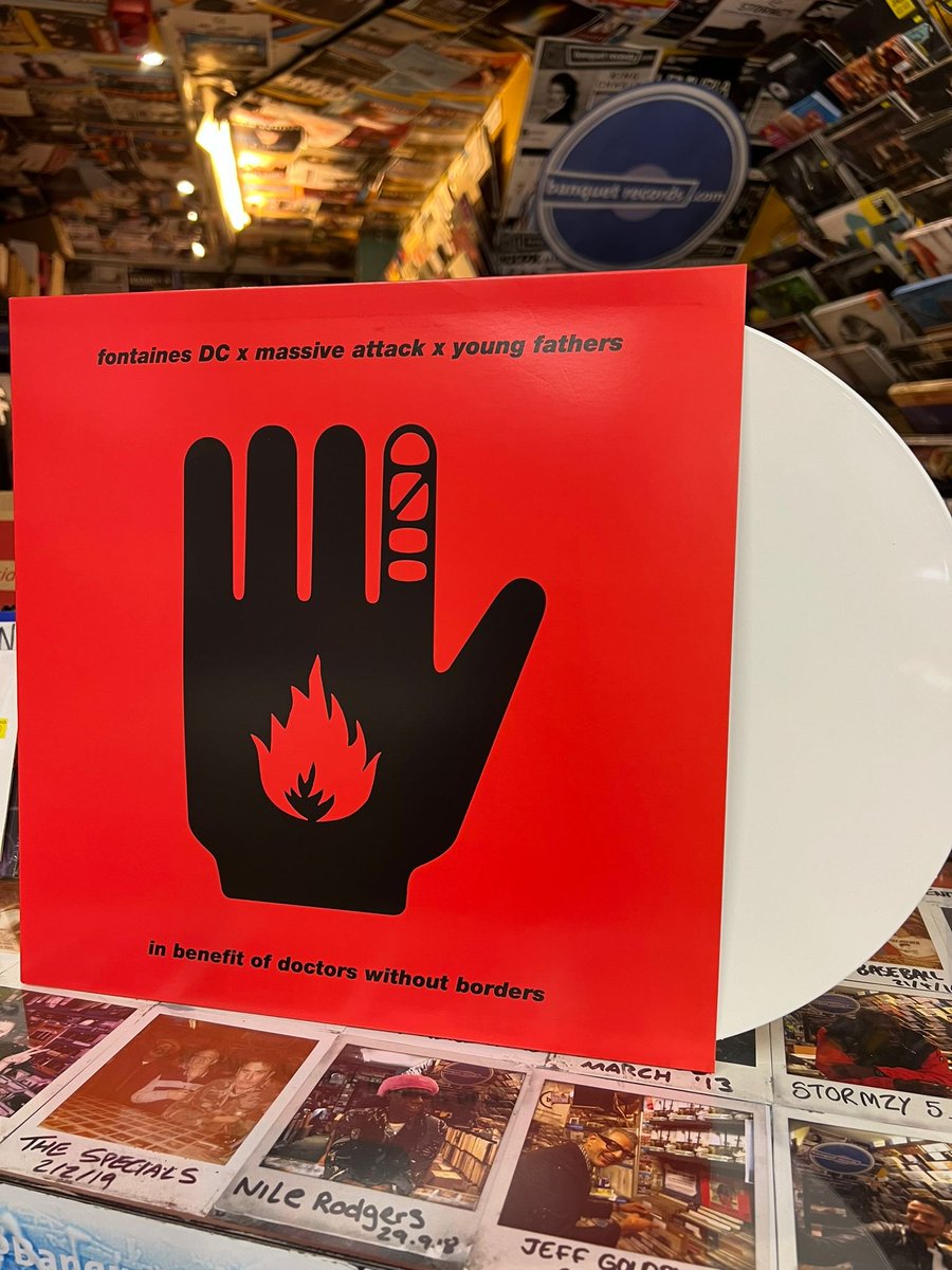 Banquet Records (@banquetrecords) on Twitter photo CEASEFIRE
the random-colour collab of @FontainesDublin x <a href="/MassiveAttackUK/">Massive Attack</a> x @YoungFathers with the artists donating their proceeds to Doctors Without Borders <a href="/MSF/">MSF International</a> banquetrecords.com/fontaines-d.c.…
in the spirit of the release, Banquet is giving our cut to <a href="/MedicalAidPal/">Medical Aid for Palestinians</a> CEASEFIRE
the random-colour collab of @FontainesDublin x <a href="/MassiveAttackUK/">Massive Attack</a> x @YoungFathers with the artists donating their proceeds to Doctors Without Borders <a href="/MSF/">MSF International</a> banquetrecords.com/fontaines-d.c.…
in the spirit of the release, Banquet is giving our cut to <a href="/MedicalAidPal/">Medical Aid for Palestinians</a>