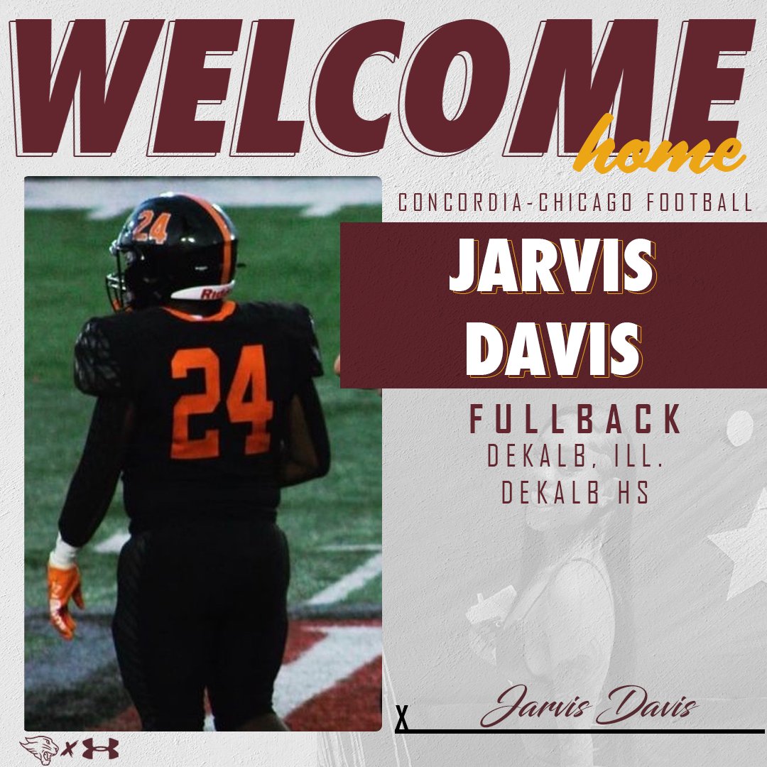 Time to meet another new family member for our 2024 season ⬇️   

Meet our fullback from DeKalb, Illinois.   

Welcome to the CUC Family Jarvis Davis!!!