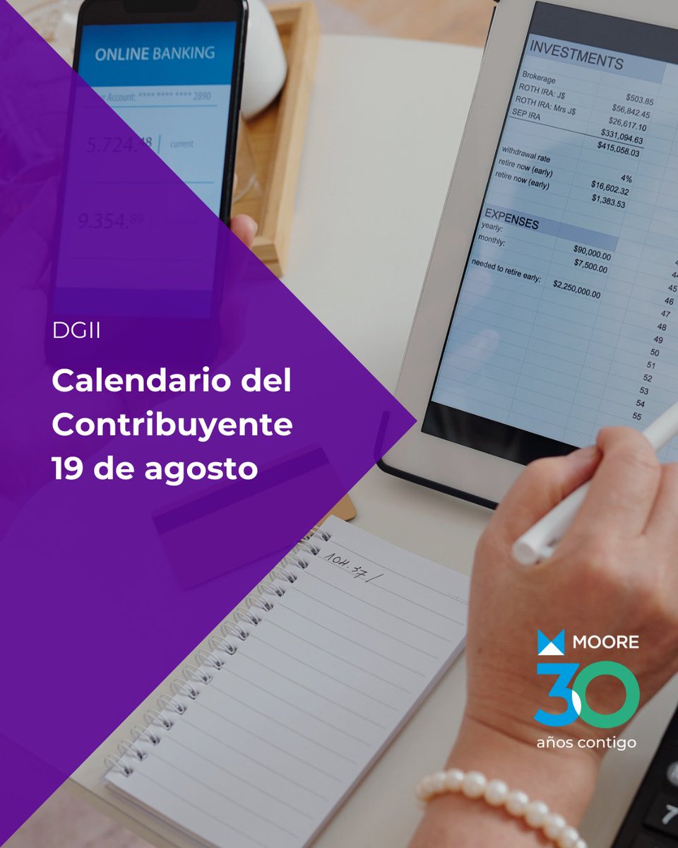 moore_ulard's tweet photo. Presente sus impuestos a tiempo y evite recargos por mora. Para obtener más información sobre estos y otros impuestos, consulte la página web de @dgii.rd

#MooreULA
#ProudlyMoore
#OrgullosamenteMoore
#HelpingYouThrive
#Impuestos https://t.co/7J4gIt2R9q