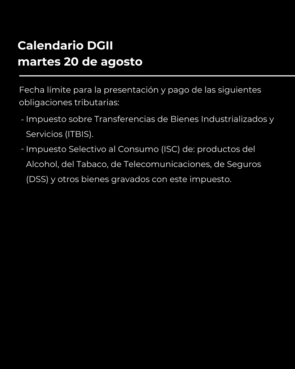 moore_ulard's tweet photo. Presente sus impuestos a tiempo y evite recargos por mora. Para obtener más información sobre estos y otros impuestos, consulte la página web de @dgii.rd

#MooreULA
#ProudlyMoore
#OrgullosamenteMoore
#HelpingYouThrive
#Impuestos https://t.co/9vYcq1fMGu