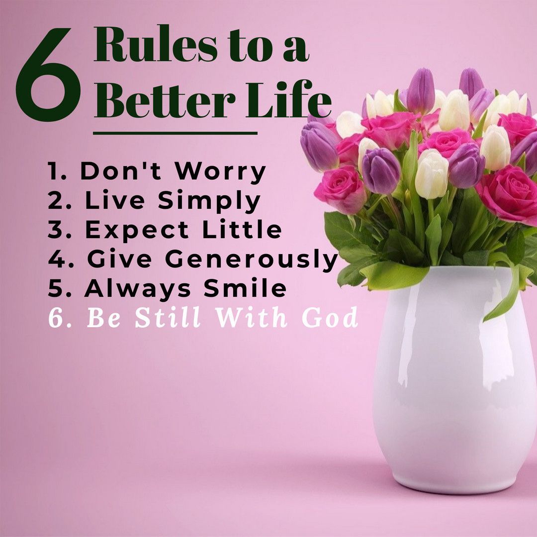 SarahLynneCR's tweet photo. What are your rules to a better life? #rulesforlife #inspirational #christianliving https://t.co/DtGIv2v8Oe