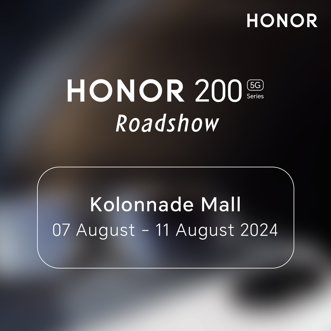HonorAfrica's tweet photo. Another week another roadshow! 👀

Head over to Kolonnade Mall to get up close and personal with the #HONOR200Series!

Join the #H0NOR200Movement by snapping a portrait and giving us a tag, and you can win up to R5000 

Stay tuned for more updates ⏰ 

👉https://t.co/AXzSohKojT https://t.co/dAnLUPTAJo