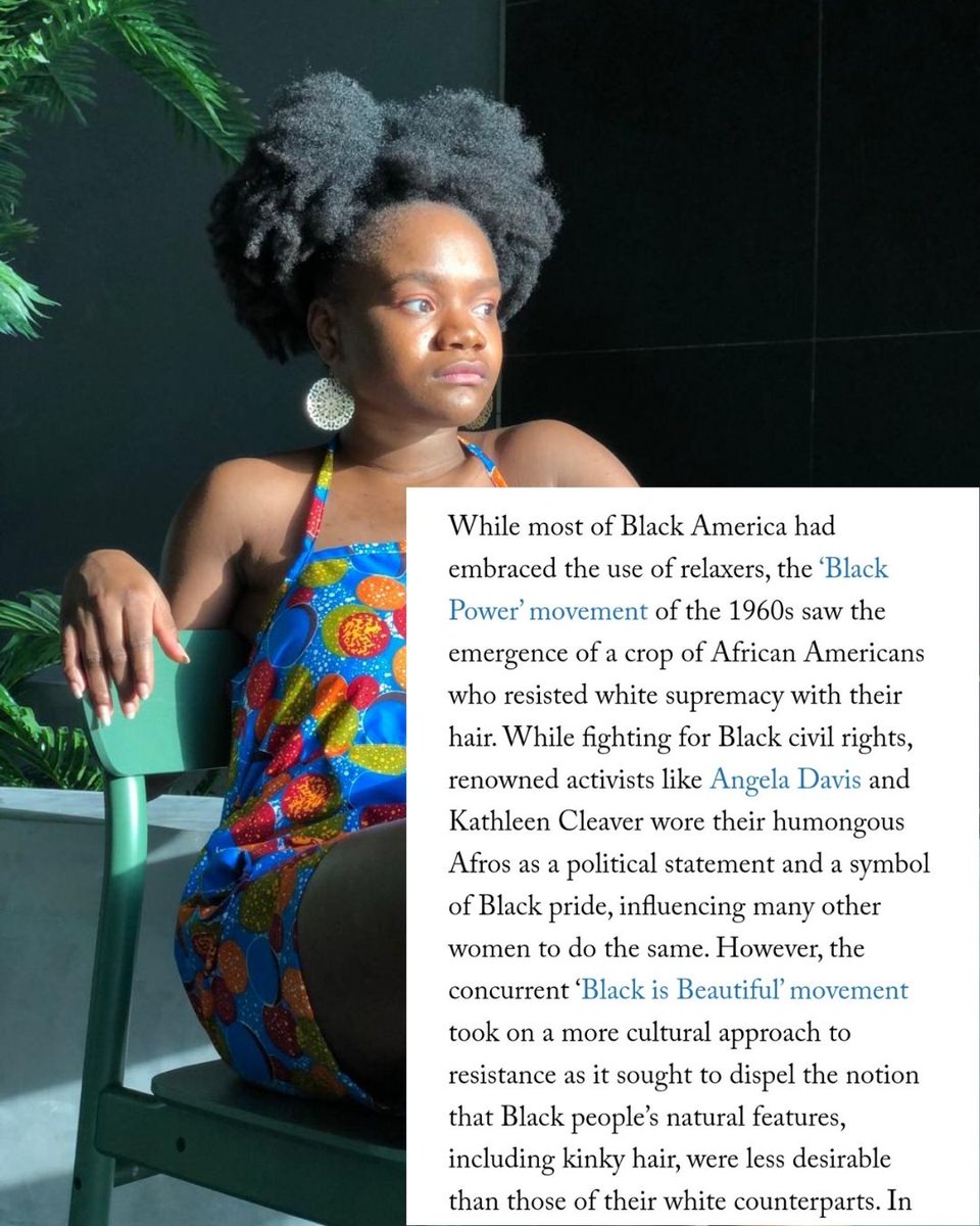 feyikemi_'s tweet photo. For @republicjournal, I wrote a story that juxtaposes my personal natural hair journey with the history of Nigeria's natural hair movement. I had the absolute pleasure of speaking with and spotlighting a few people who've impacted the movement 
More here: https://t.co/ownaTBcbQ3 https://t.co/Gz6L4qJsSH