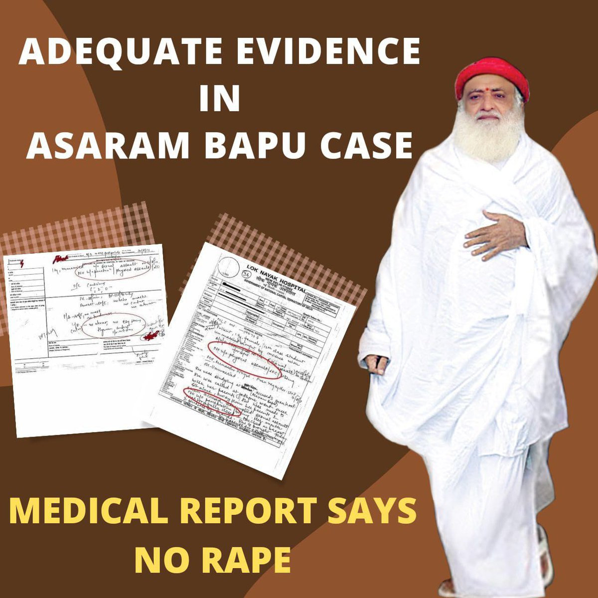 #HumanRightsAbuse 
Sant Shri Asharamji Bapu केस में लड़की ने जो शिकायत दर्ज की है। IO चंचल मिश्रा द्वारा उसे तोड़ मरोड़ कर पेश किया गया है। आखिर वीडियो के साथ छेड़छाड़ की ही क्यों गई❓
Justice For Bapuji