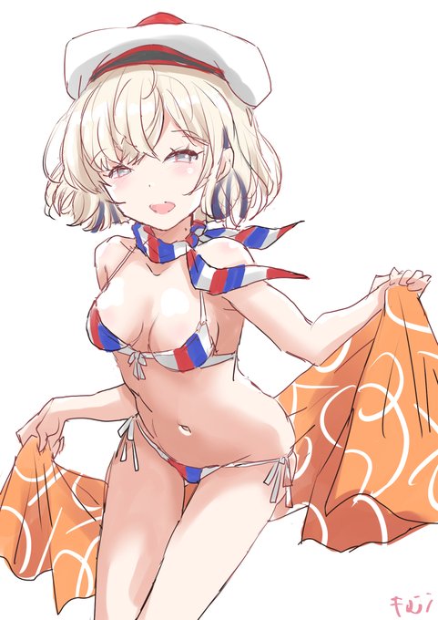 グロワールさんを勝手に水着にしちゃいました 