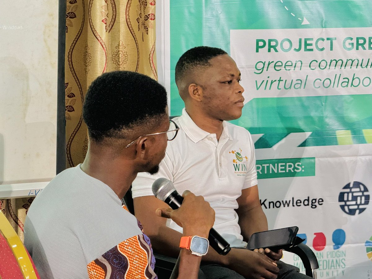 green_wiki's tweet photo. #Ghana's environmental challenges like #waste management, urban planning, #water pollution, clean #air, and #climatechange. We emphasized the need for access to information, effective policies and the role of youth in holding governments accountable. 

#WikiGreen2024 #WeDeyInside https://t.co/2fT7zwdkaU