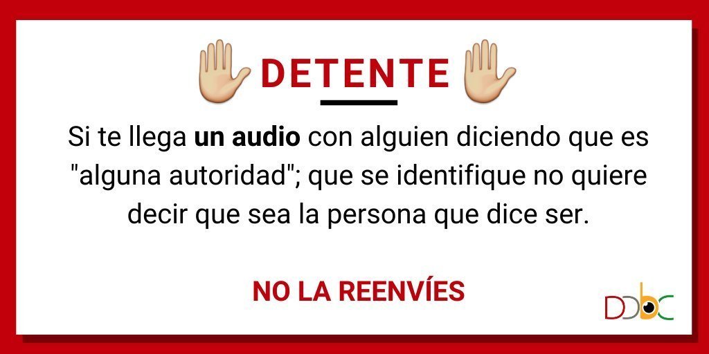 EsPajaVe's tweet photo. #5Ago 🗳️🇻🇪  Ayúdanos a hacer frente a las informaciones potencialmente falsas. 

Antes de reenviar algo que quizás no sea tan cierto: 🤚¡Detente y verifica! 🕵️

👇 Comparte las imágenes y ayúdanos a combatir la desinformación https://t.co/FbD5ILJ0Ze