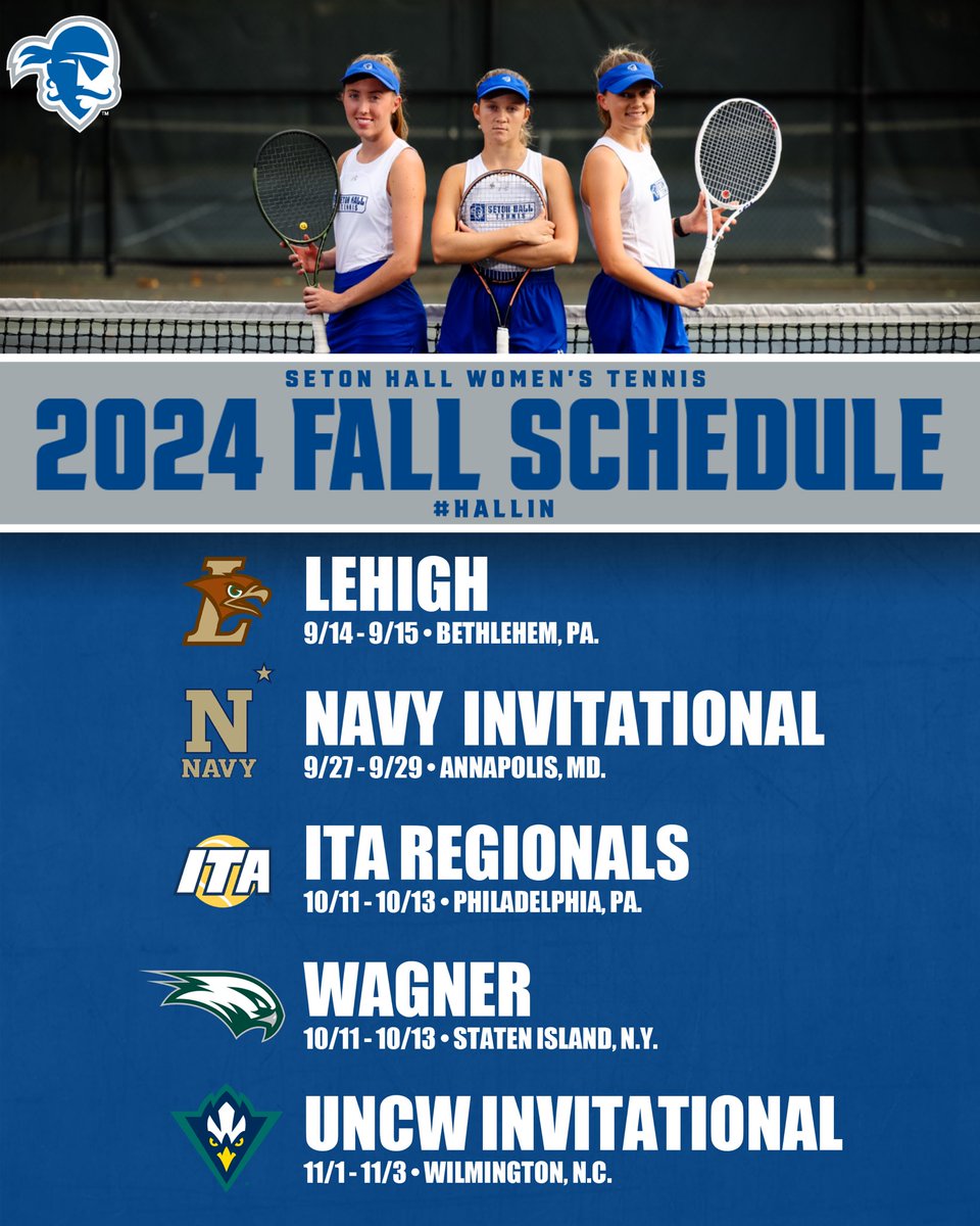 Excited for our squad to get back into it! #HALLin 🎾