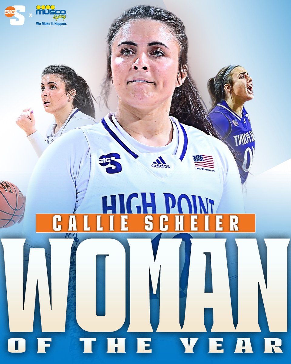 🚨 ANNOUNCING: 𝐁𝐢𝐠 𝐒𝐨𝐮𝐭𝐡 𝐖𝐨𝐦𝐞𝐧 𝐨𝐟 𝐭𝐡𝐞 𝐘𝐞𝐚𝐫

🔹 Valentine Savioz (<a href="/WinthropWGolf/">Winthrop Women's Golf</a>)
🔸 Callie Scheier (<a href="/HPUWBB/">HPU Women's Basketball</a>)

📰 MORE: bit.ly/3WQt3cR

#BigSouthMade x <a href="/MuscoLighting/">Musco Lighting</a>