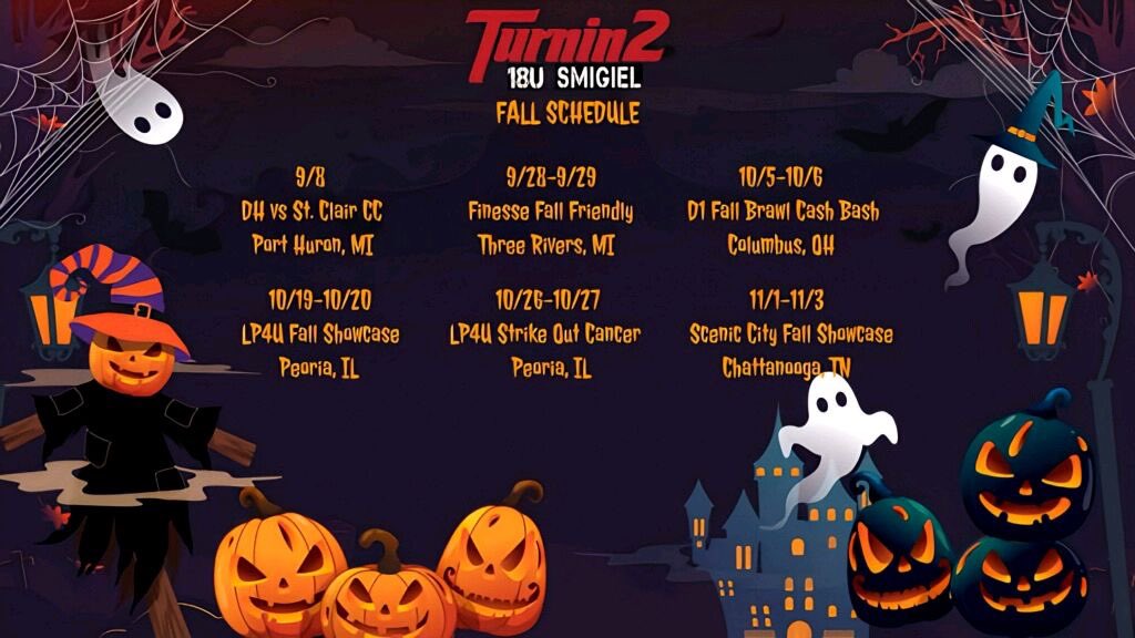 Can’t wait for fall ball to start back up! Here is our updated fall schedule! <a href="/T2Smigiel/">T2Smigiel</a>