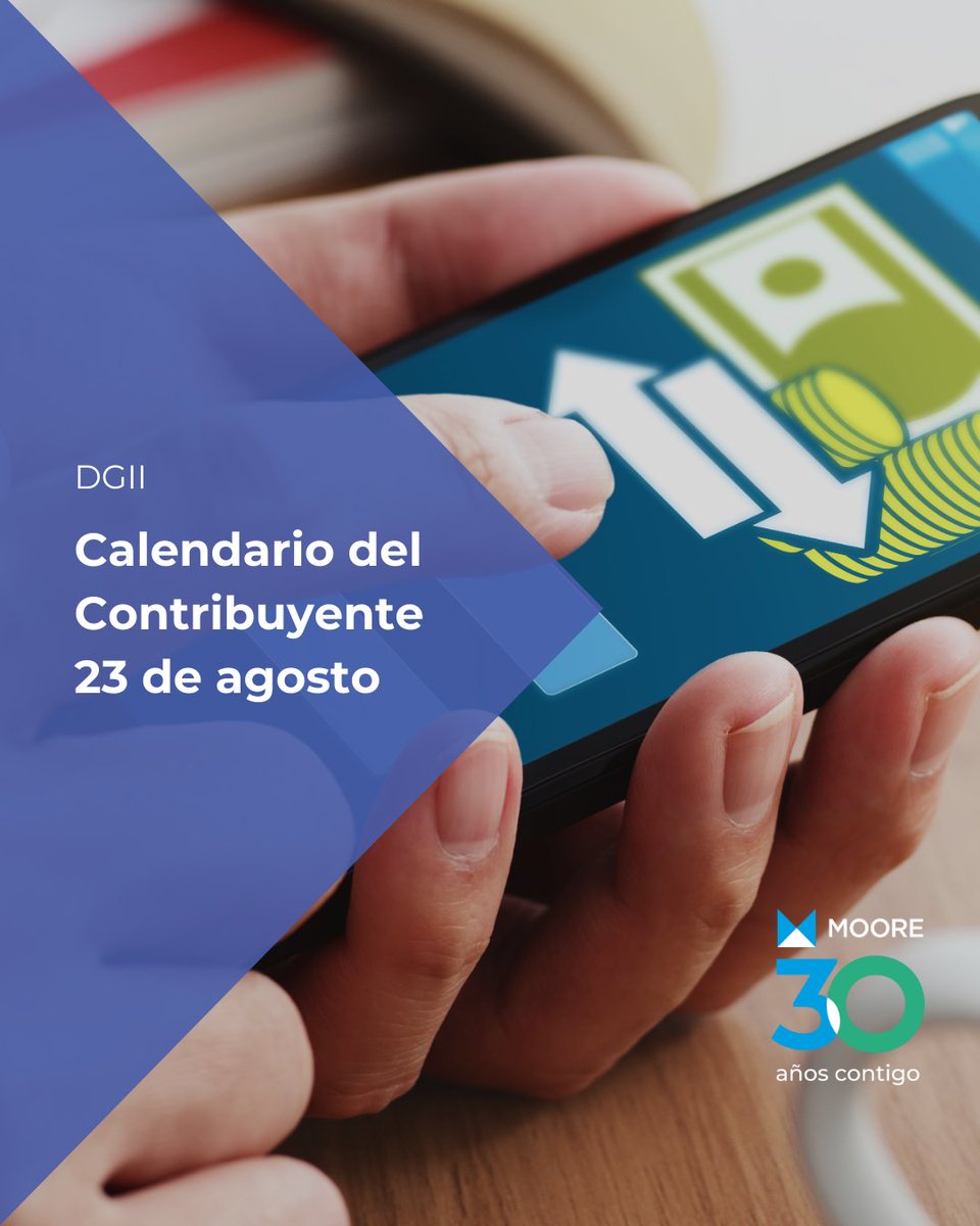 moore_ulard's tweet photo. Presente sus impuestos a tiempo y evite recargos por mora. Para obtener más información sobre estos y otros impuestos, consulte la página web de @dgii.rd

#MooreULA
#ProudlyMoore
#OrgullosamenteMoore
#HelpingYouThrive
#Impuestos https://t.co/pgxfQttohF