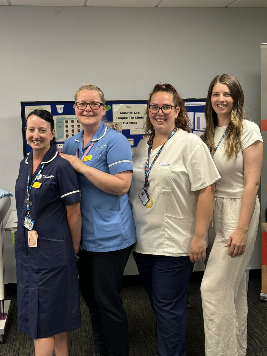 Celebrating the official launch of our midwife led infant feeding support service, including a tongue-tie division service <a href="/barnshospital/">Barnsley Hospital</a> <a href="/sarah_beardsall/">Sarah Beardsall</a> 🌟
