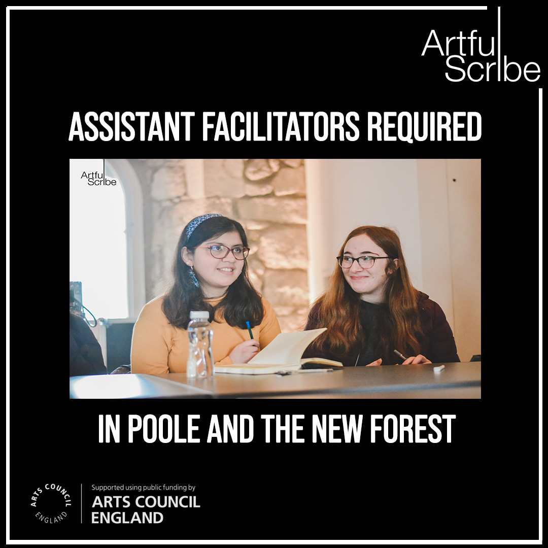 We're looking for new assistants to start in Sept and support young writers in the New Forest and in Poole on Saturday mornings during term time. You get to support the lead writer, learn how to facilitate, and have a great time inspiring the next generation of writers.