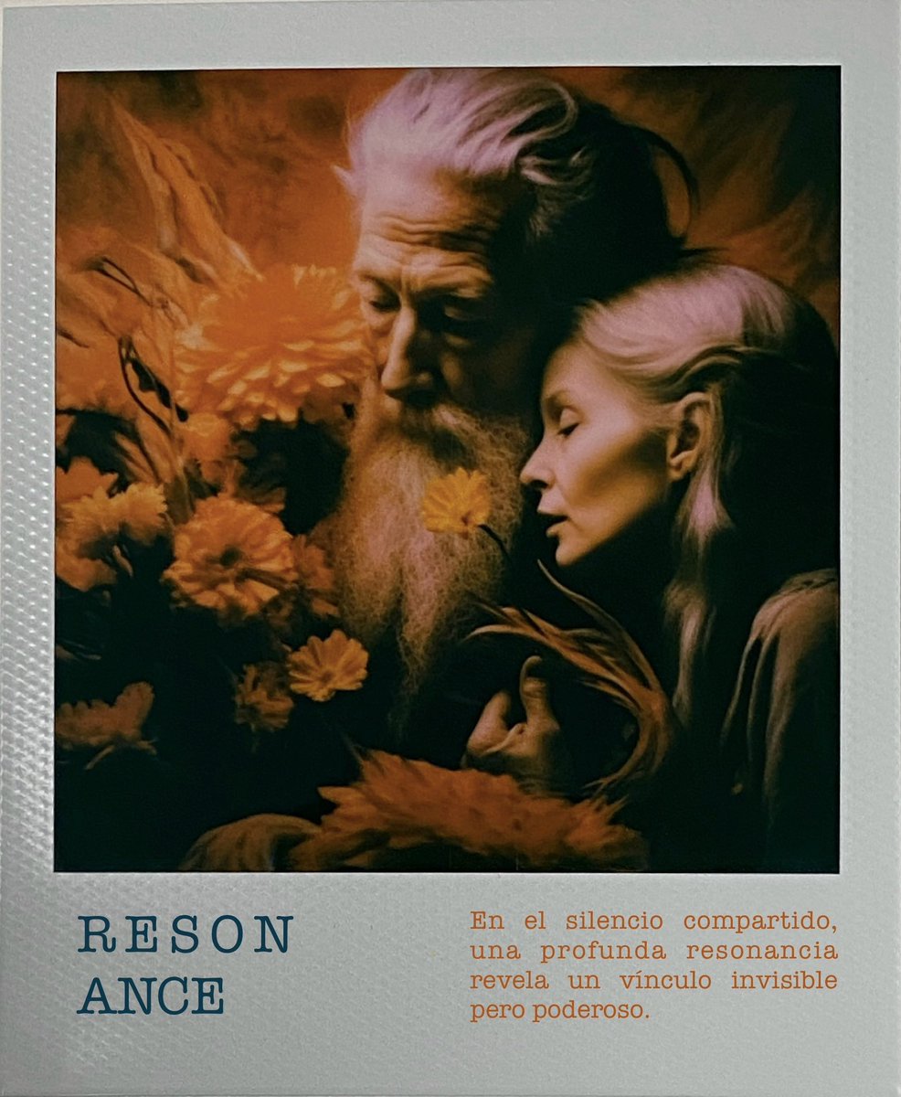 javierferrando's tweet photo. En el silencio compartido, una profunda resonancia revela un vínculo invisible pero poderoso. Resonance #polaroid @javierferrando https://t.co/I6PodK1Npn