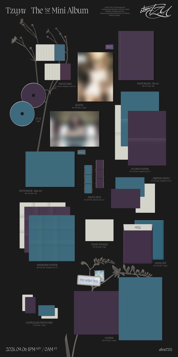 TZUYU THE 1st MINI ALBUM “abouTZU”

Album Preview (Run ver. / Fly ver.)

Worldwide Pre-Order Starts
2024.08.06 1PM KST/0AM ET

Release on
2024.09.06 FRI 1PM KST/0AM ET

#TWICE #트와이스 #TZUYU #쯔위 #abouTZU