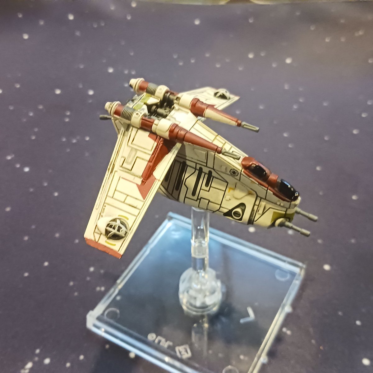 master_akane's tweet photo. 『X-WING miniatures games 2nd』
残念ながらの生産中止が決まって、現在市場にあるので打ち止めみたいです。
と言うことで、ちょっと買い足してみた!
まだまだ日本語化が必要ですが、気になる方はお問い合わせください。
『STAR WARS X-WIN 2nd』
https://t.co/6c8FtXBTyJ https://t.co/fKonw9QHJ9