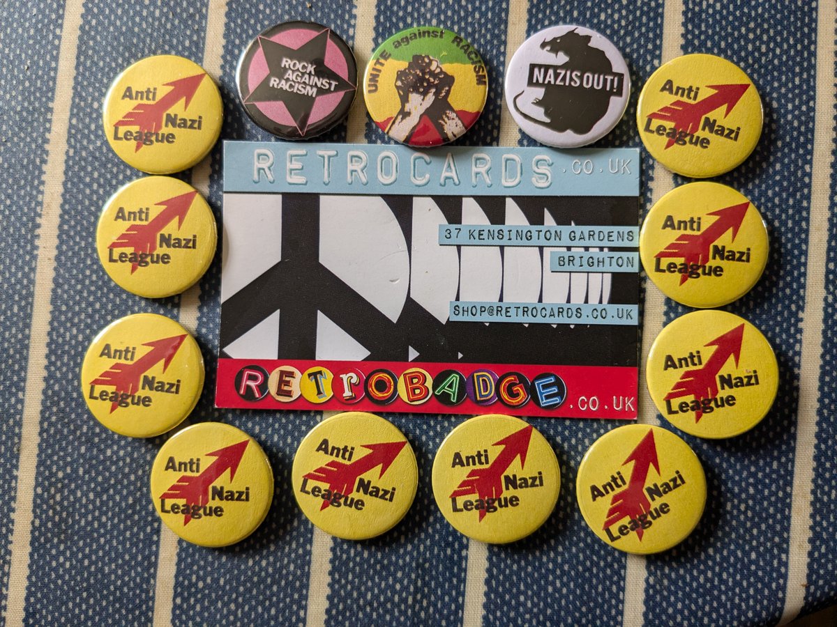 Here's a thing lots of people might do; get retrobadge.co.uk to make you up some badges. I did, and they even chucked in a few extra.These came to a tenner, inc postage. Then, wear them, give them away, and talk to younger people about the gigs, if you were there.