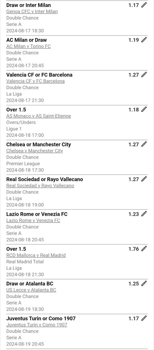 Tumalizer_ZA's tweet photo. Lets do this 🔥🔌🇮🇹✅️🚫

Multi Bet betslip: X78C883DF https://t.co/6xkQZ6KX2x https://t.co/mEg40P4emw