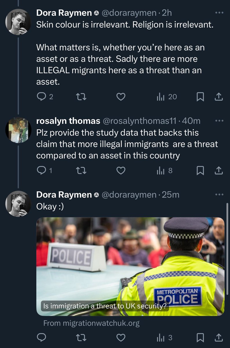doraraymen's tweet photo. @rosalynthomas11 @NiklasGerholm @BasedVikingg @BladeoftheS It’s not him being Welsh that was the issue. You said that his crime, is a crime among many committed by British people, therefore dismissing its severity. 

I didn’t change any narrative at all, you asked for links, and I provided them to you for evidence to back up my claims. https://t.co/FEQJxW9qXZ