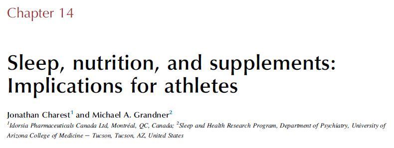 Dr. Michael Grandner (@michaelgrandner) on Twitter photo The #SleepAndSport book with <a href="/AmyAthey/">Dr. Amy Athey</a> is out!
Chapter 14 is all about supplements like caffeine, melatonin, creatine, magnesium, and others. It also talks about chrononutrition, dietary patterns, and other issues.
By @JoCharest1 and me!
buff.ly/4cUT94b The #SleepAndSport book with <a href="/AmyAthey/">Dr. Amy Athey</a> is out!
Chapter 14 is all about supplements like caffeine, melatonin, creatine, magnesium, and others. It also talks about chrononutrition, dietary patterns, and other issues.
By @JoCharest1 and me!
buff.ly/4cUT94b