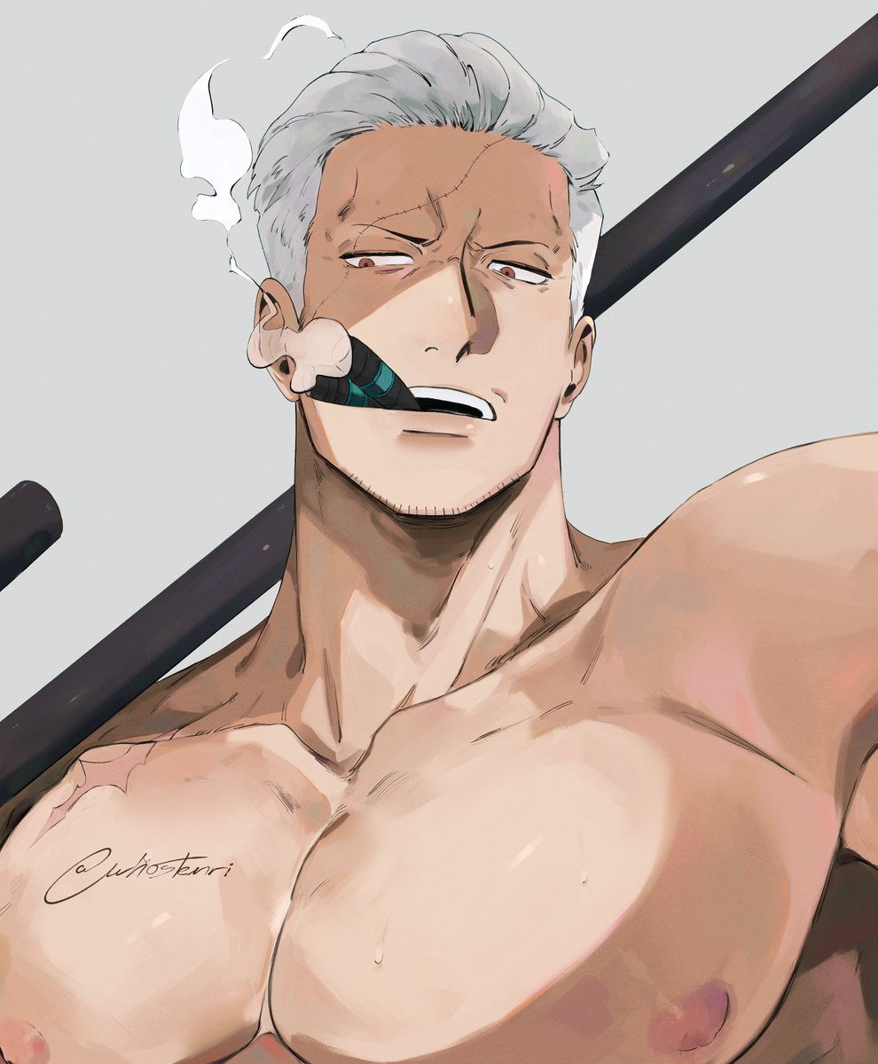 whostenri's tweet photo. #rkgk 🚬-ing hot #ONEPIECE https://t.co/8c9fJLuVTL