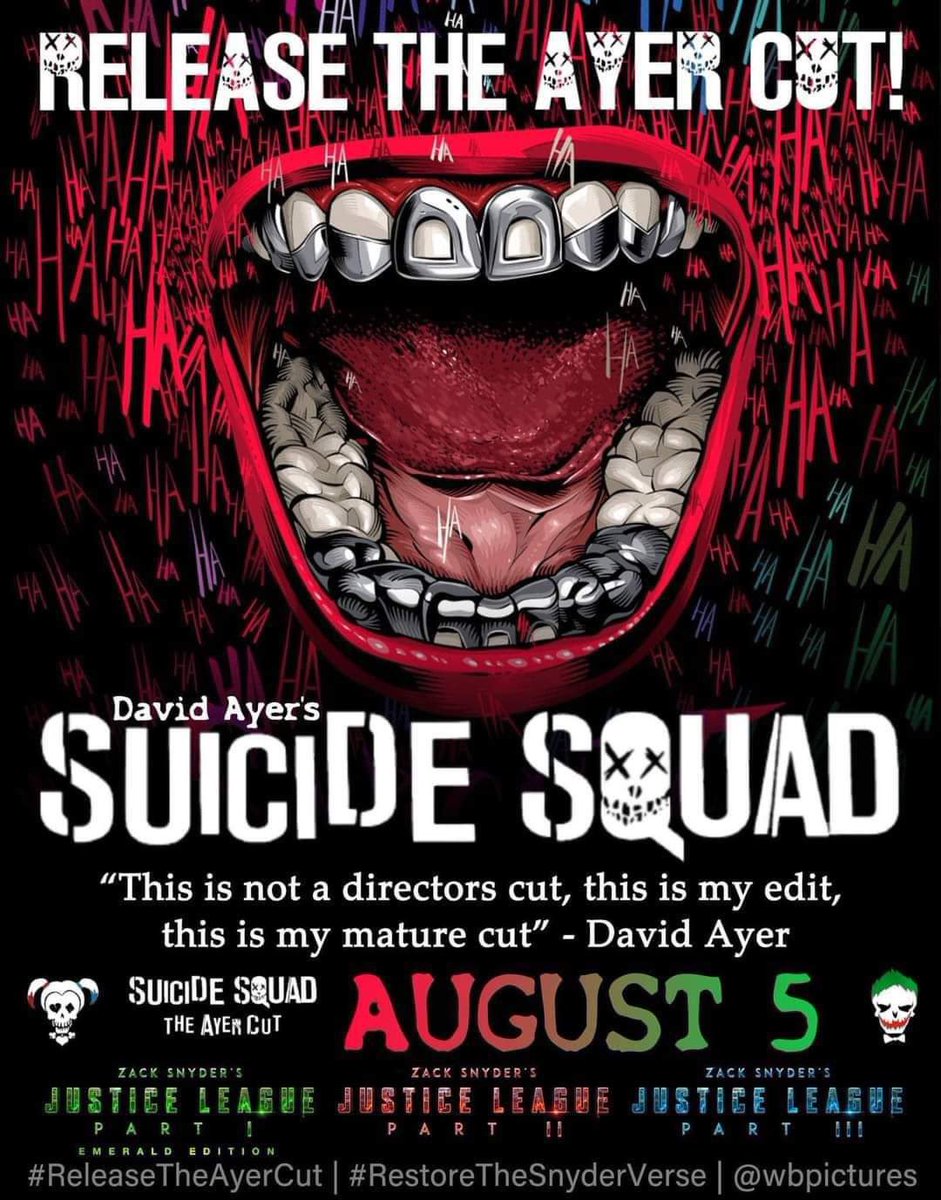 #ReleaseTheAyerCut
