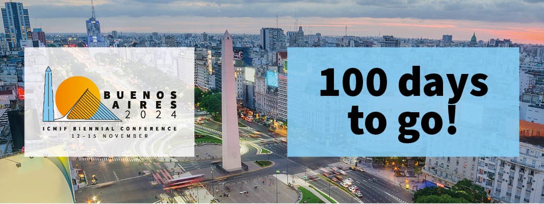 Today marks 100 days until the ICMIF Biennial Conference in Buenos Aires! ICMIF members, register now to join the 200+ leaders already confirmed for #ICMIFConf2024 in November. 
#CollaboratingwithPurpose #ConnectingMutualsGlobally #OnlyatICMIF
icmif.org/icmif-conferen…