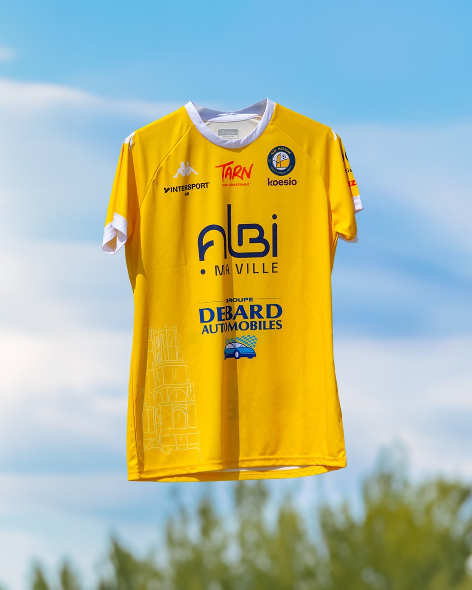amtf_asptt's tweet image. 🤩 Deux maillots uniques représentant la cathédrale Sainte-Cécile, symbole de la Ville d'Albi

Deux maillots que porteront fièrement nos Isatis durant cette nouvelle saison 💛💙

#AMTF #PlusFortsEnsemble #D3F