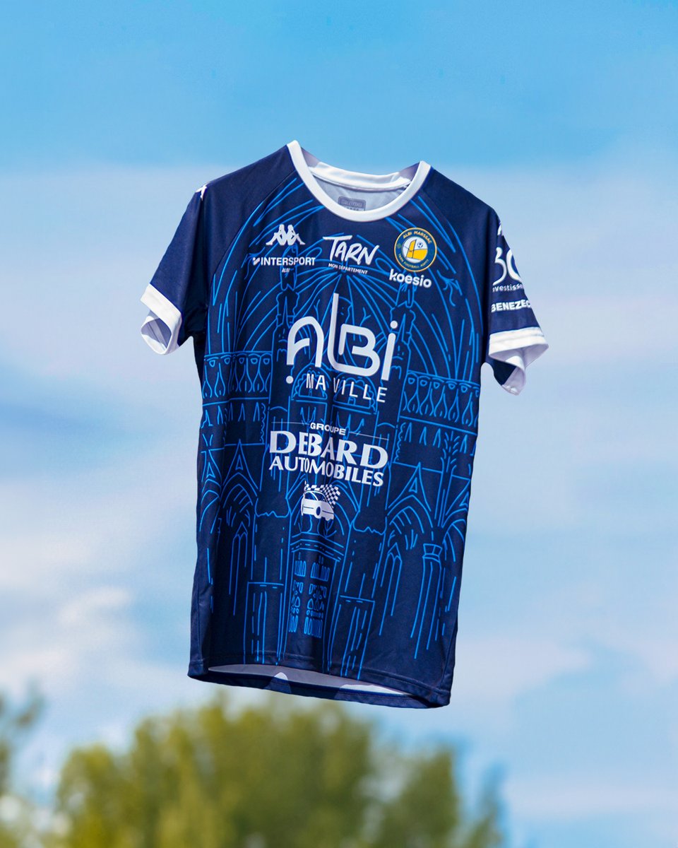 amtf_asptt's tweet image. 🤩 Deux maillots uniques représentant la cathédrale Sainte-Cécile, symbole de la Ville d'Albi

Deux maillots que porteront fièrement nos Isatis durant cette nouvelle saison 💛💙

#AMTF #PlusFortsEnsemble #D3F
