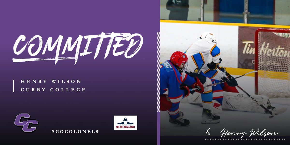 Next up, from Winchester, MA is Henry Wilson. Henry finished his junior career in the <a href="/TheCCHL/">The CCHL</a> with the <a href="/RenfrewWolves/">Renfrew Wolves</a> registering over a point per game! Welcome Henry! 🇺🇸 #gocolonels