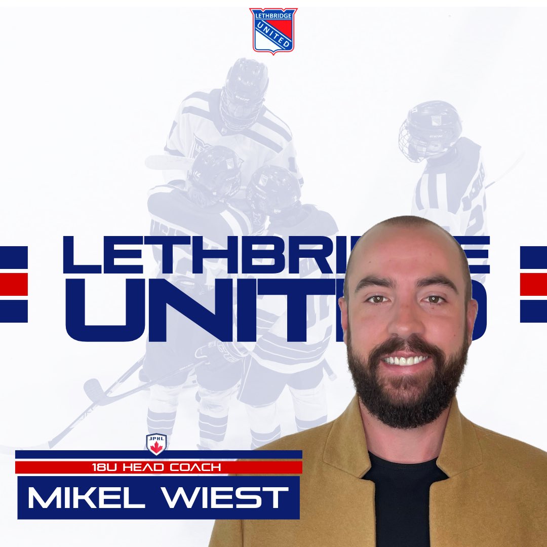 The Lethbridge United are excited to announce Mikel Wiest as the 2nd 18U Head Coach in franchise history