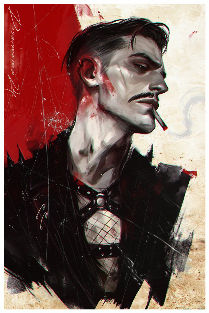 disarmoniart's tweet image. #Fallout TTRPG character portraits! ☢️

Pinstripe - ex raider
Scabs  Thompson - wasteland mechanic
Robert Smith - ex vault dweller