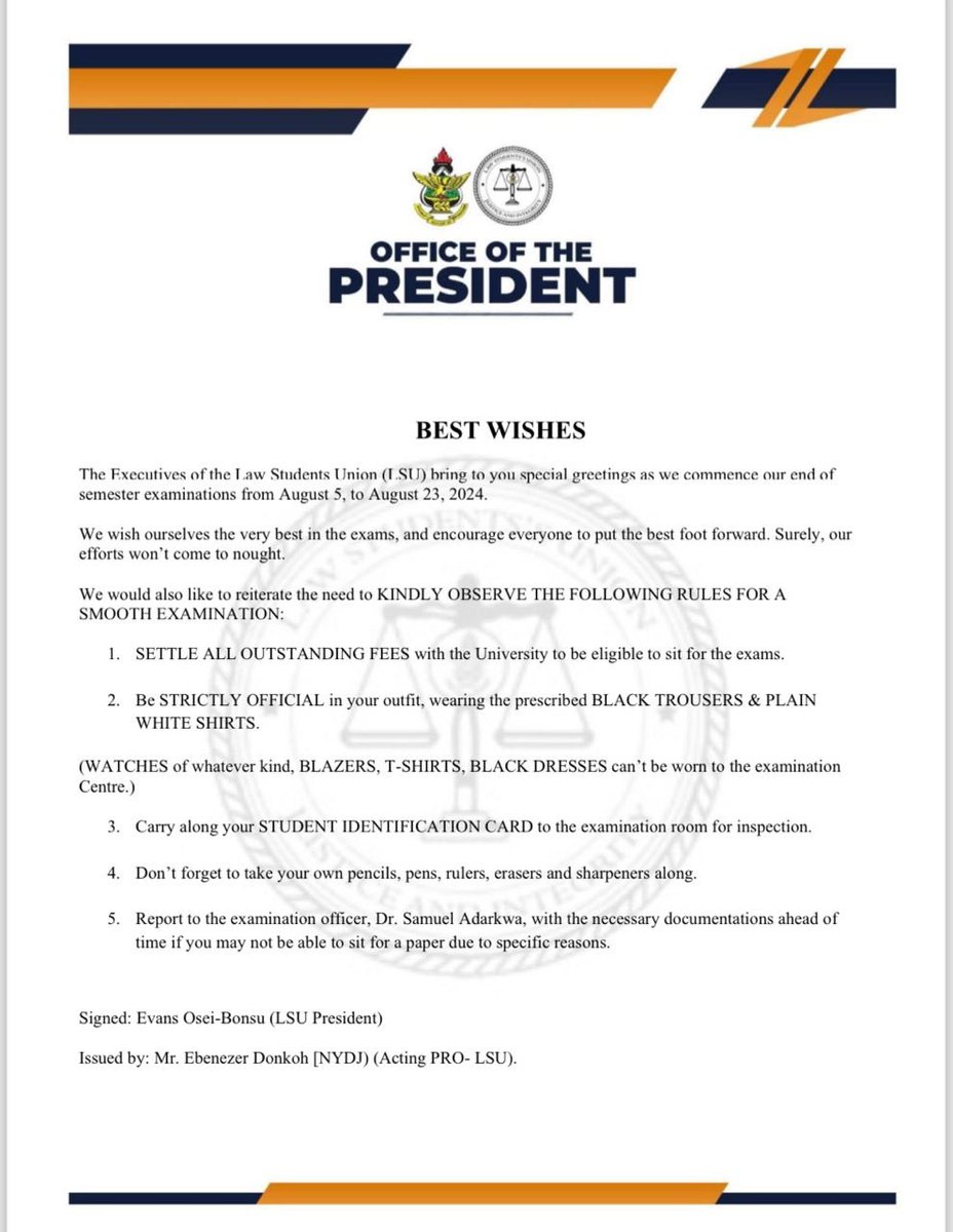 KNUST LSU 🇬🇭 tweet media