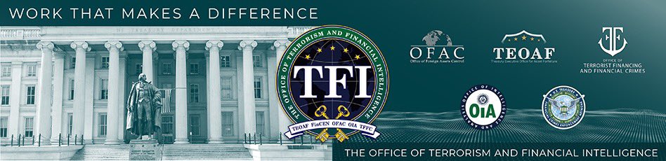 Hello everyone — Brad Smith here, taking over this account as I begin my time as Acting Under Secretary.

The Office of Terrorism and Financial Intelligence remains hard at work protecting the international financial system from abuse. I am thrilled to lead this incredible team!