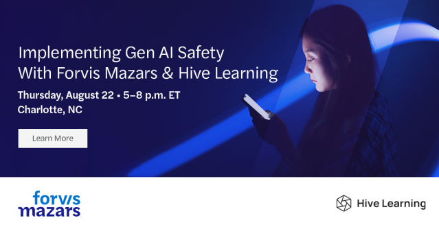 NENE43_'s tweet photo. .@ForvisMazarsUS and Hive Learning offer insights on quickly and consistently incorporating skills like GenAI into a business. Learn more about the event here: https://t.co/Dnzr6m4Yhp https://t.co/LOgmoc1Kf7