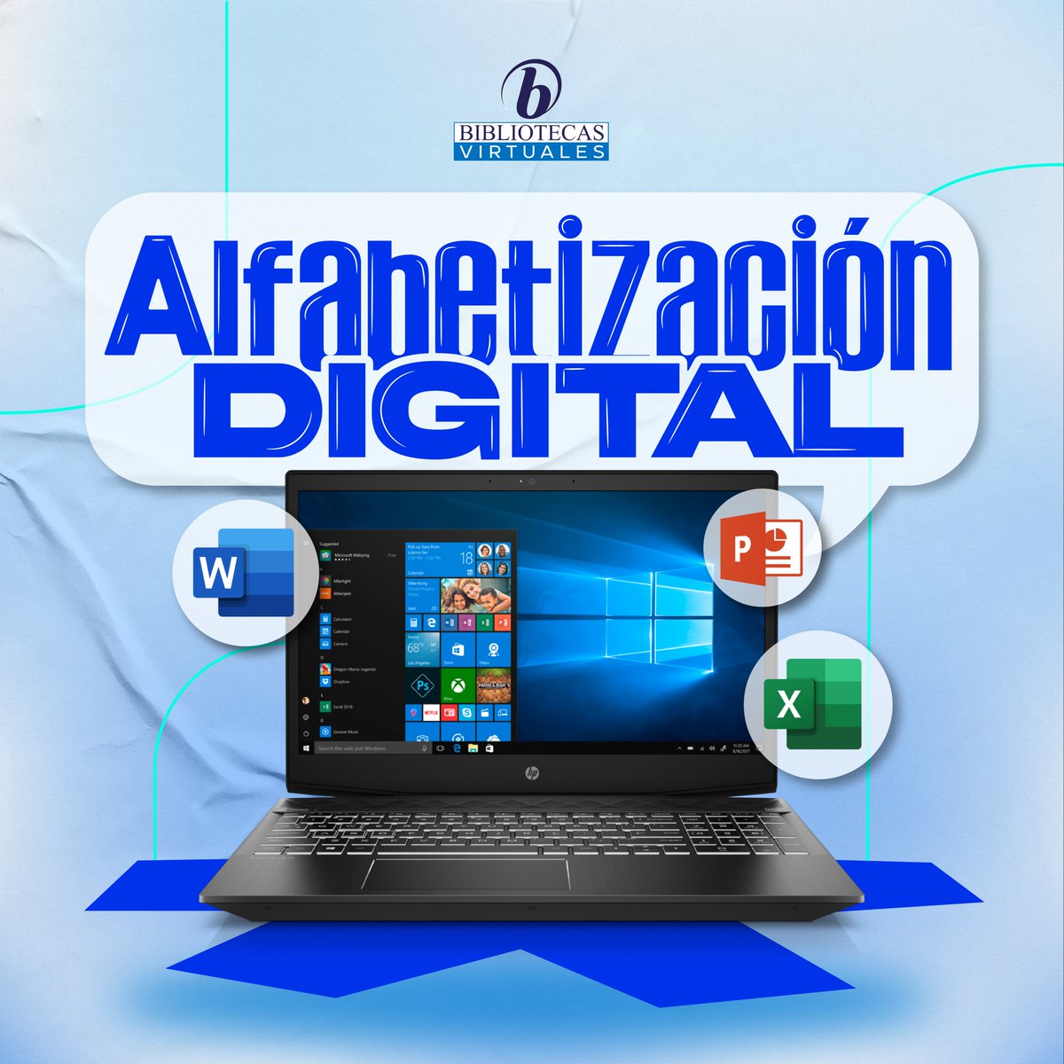 #05Ago Te invitamos a participar en nuestra capacitación gratuita en Alfabetización Digital. Gracias al apoyo de la Gob. @soykarinacarpio y la <a href="/STelecomaragua/">Secretariatelecomaragua</a>, nuestras sedes están listas para ofrecerte las herramientas necesarias para triunfar en la era tecnológica. ¡Inscríbete!