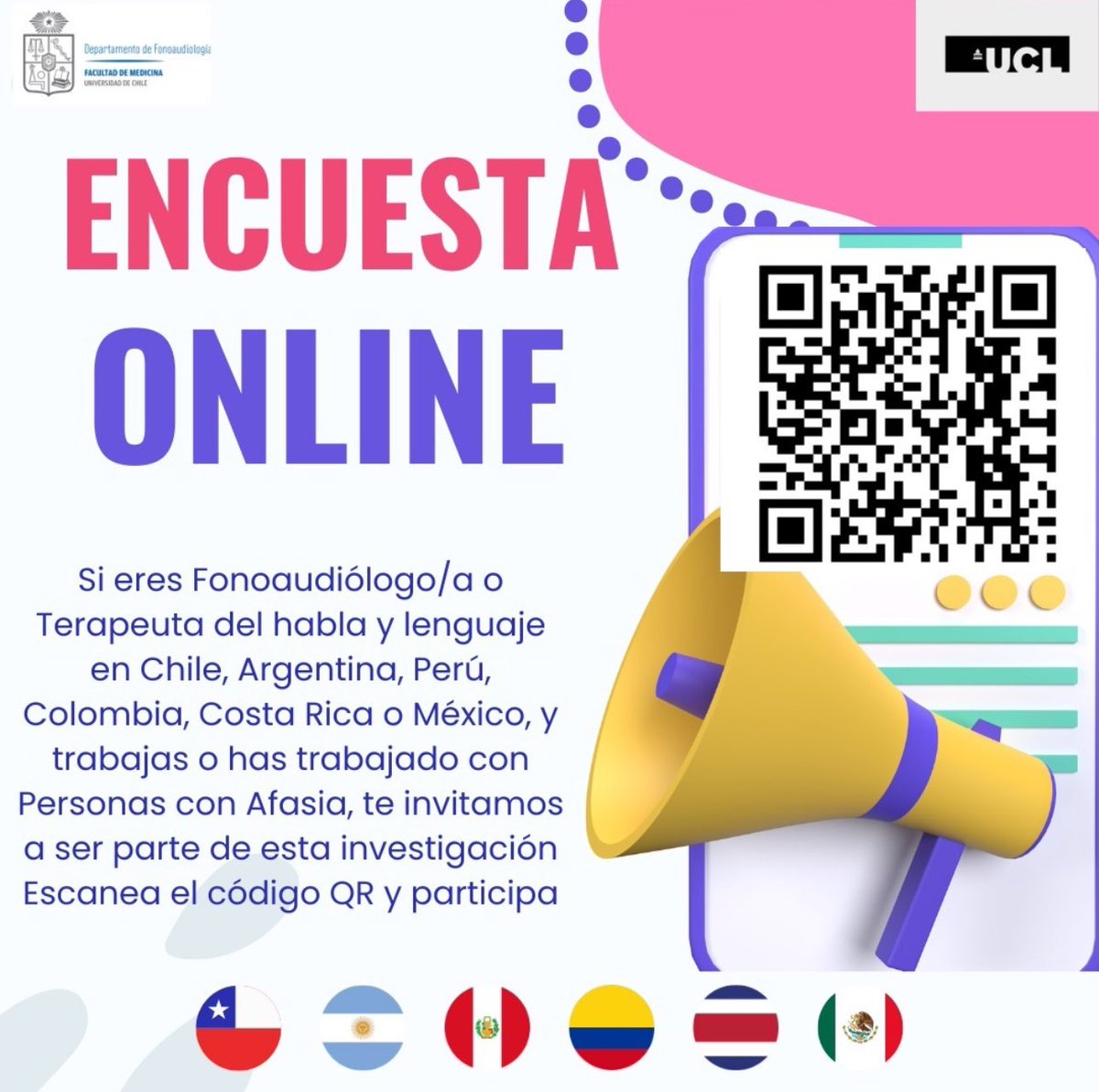 Seguimos reclutando colegas para participar en esta encuesta.
Participa y comparte!