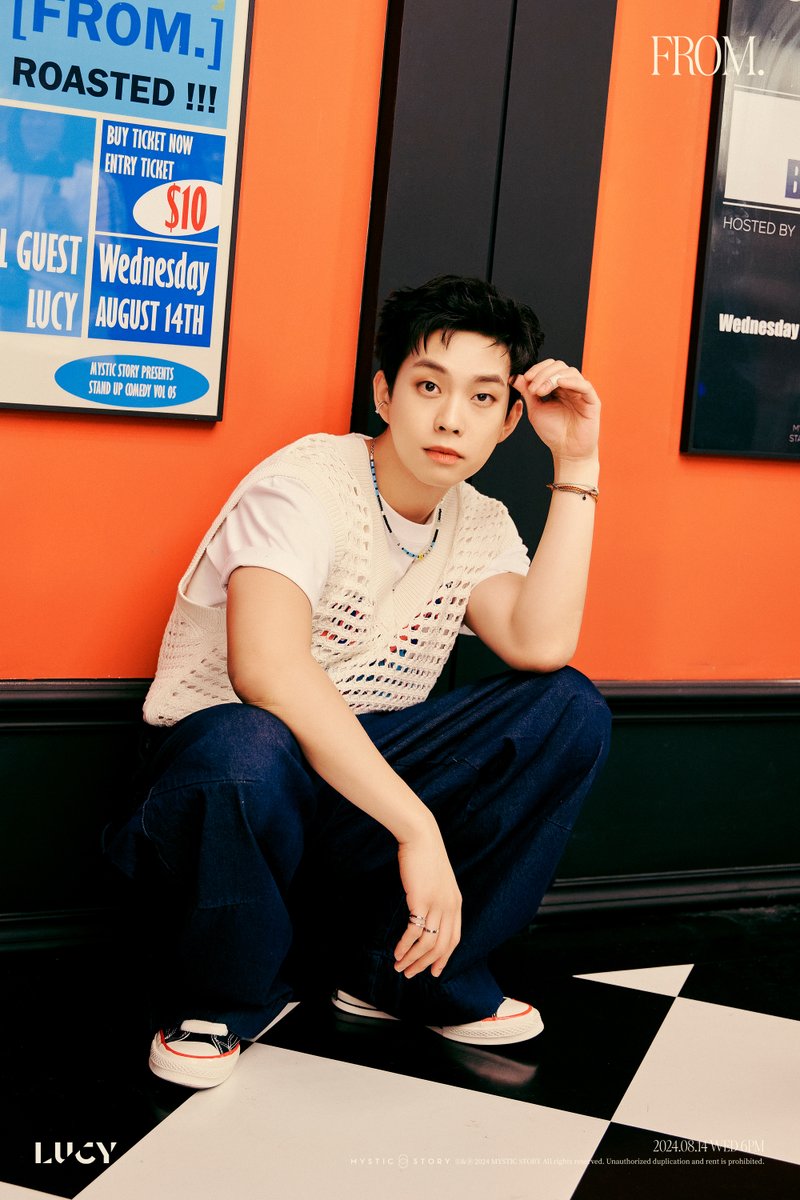 BANDLUCY_mystic's tweet photo. [#LUCY] 5th EP 'FROM.' 
Official Photo 2 #최상엽

2024.08.14 6PM (KST)  

#루시 #FROM #프롬 #신예찬 #최상엽 #조원상 #신광일 https://t.co/bUMQr8wV6n