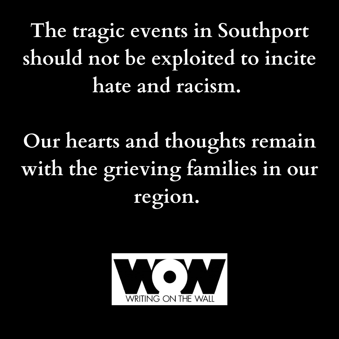 WoW stands in solidarity with communities affected by the racist riots occurring across the country. We have a proud history of anti-racism &amp; supporting communities. We are deeply shocked &amp; horrified by the recent events. 

Read our statement tinyurl.com/57hbesvv