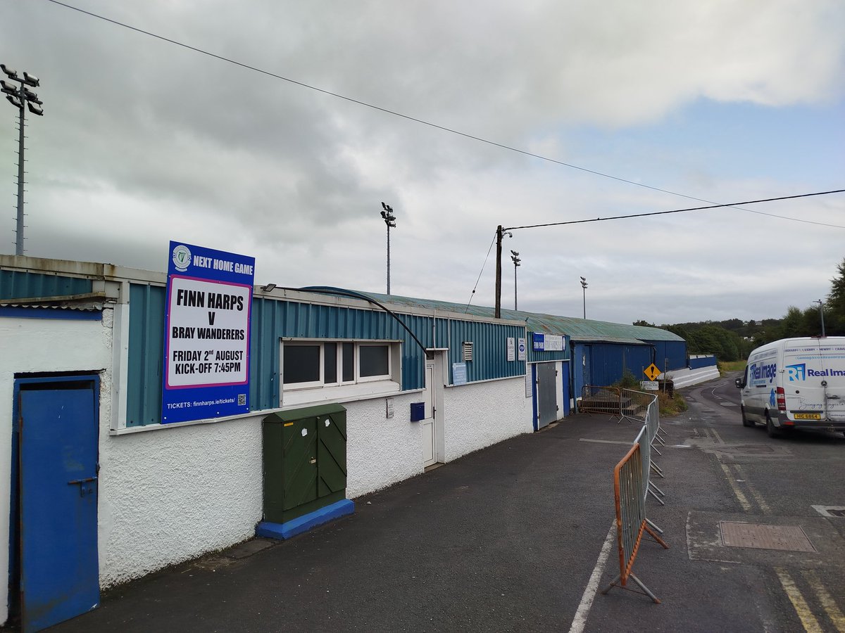 Arendinho's tweet photo. #groundhop #picdump in a thread. Visit to @FinnHarpsFC , Irish First Division, August 2, 2024, Finn Harps - Bray Wanderers (1-2). Post 2. https://t.co/2WRk7BjjRl