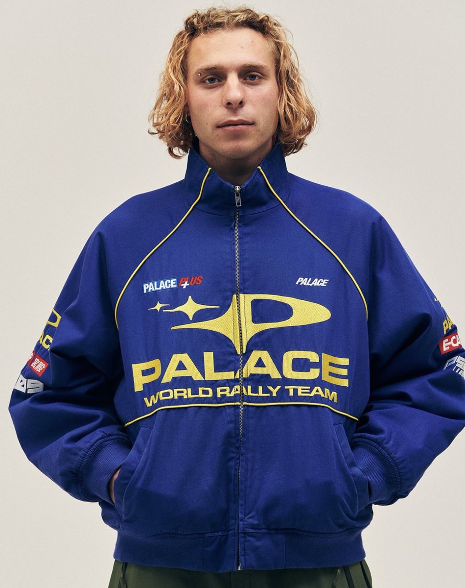 PALACE WORLD RALLY TEAM ブラックジャケット Outlander Magazine on X: 