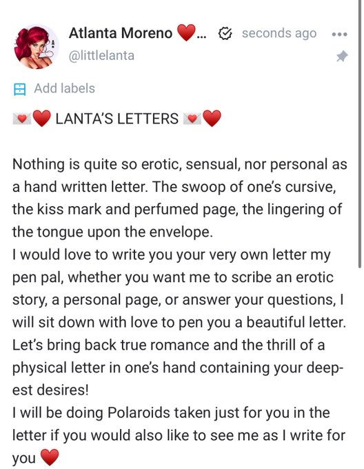 2 pic. Oooh so excited for my new little labour of love ? bring back love letters! ?♥️ https://t.co/