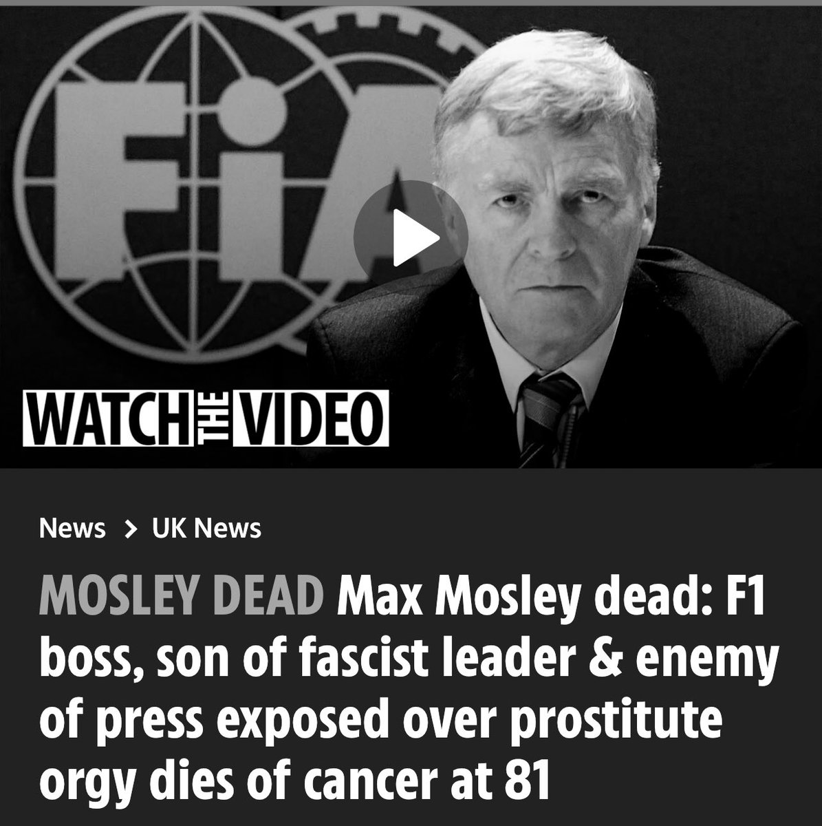 DannyJohnJules's tweet photo. Jews had their own Vigilantes #43Group which #VidalSasson was a member. They'd go out at night and "Fu*k Up' #the #BritishNazis of #SirOswaldMosley (Father of Max. His son died of Crack and Heroin abuse in Grove) resulting in #TheBattleOfCableStreet Where are #TheBlackPanthers https://t.co/QQDDrAX5XG