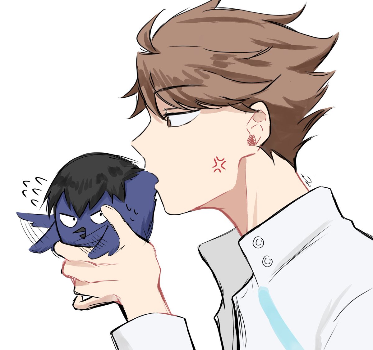 Nao_4811's tweet photo. 怒る及川先輩

#及影 #오이카게 #oikage 
#ハイキュー #HQ #rkgk https://t.co/Shn4GtvxYE