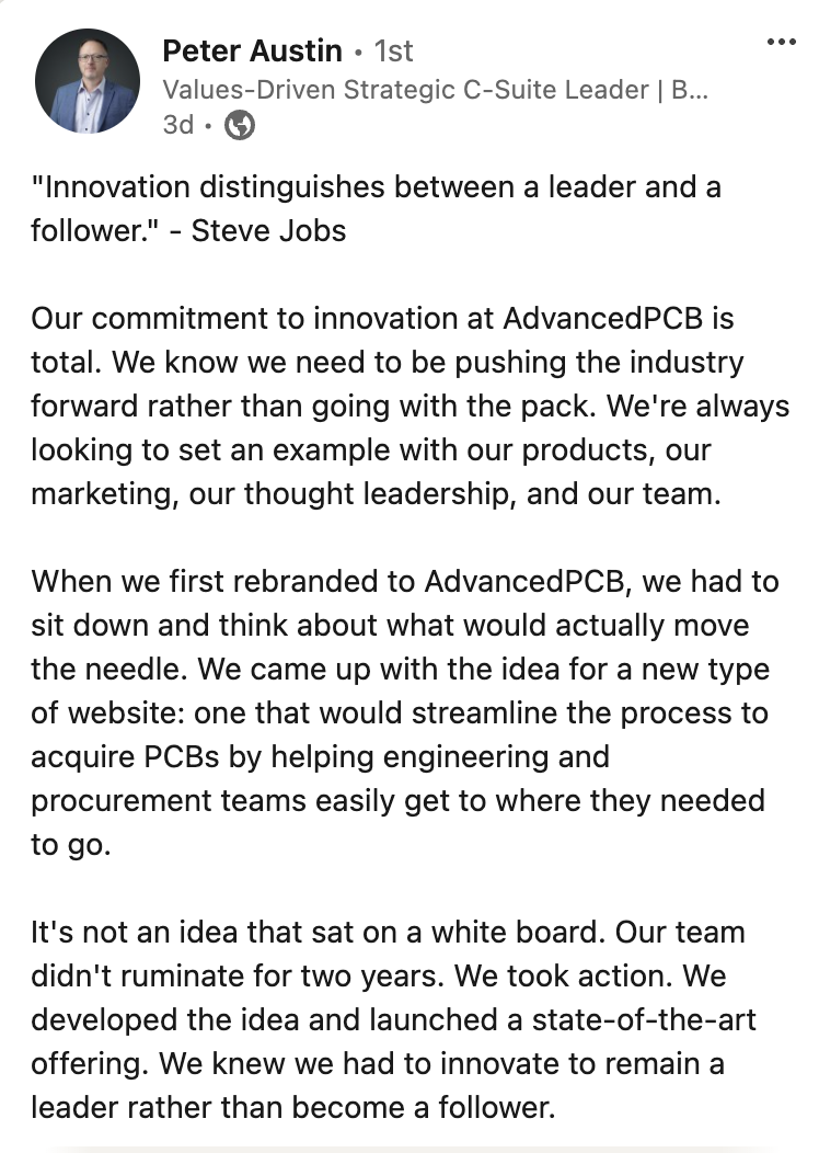 AdvancedPCB tweet media