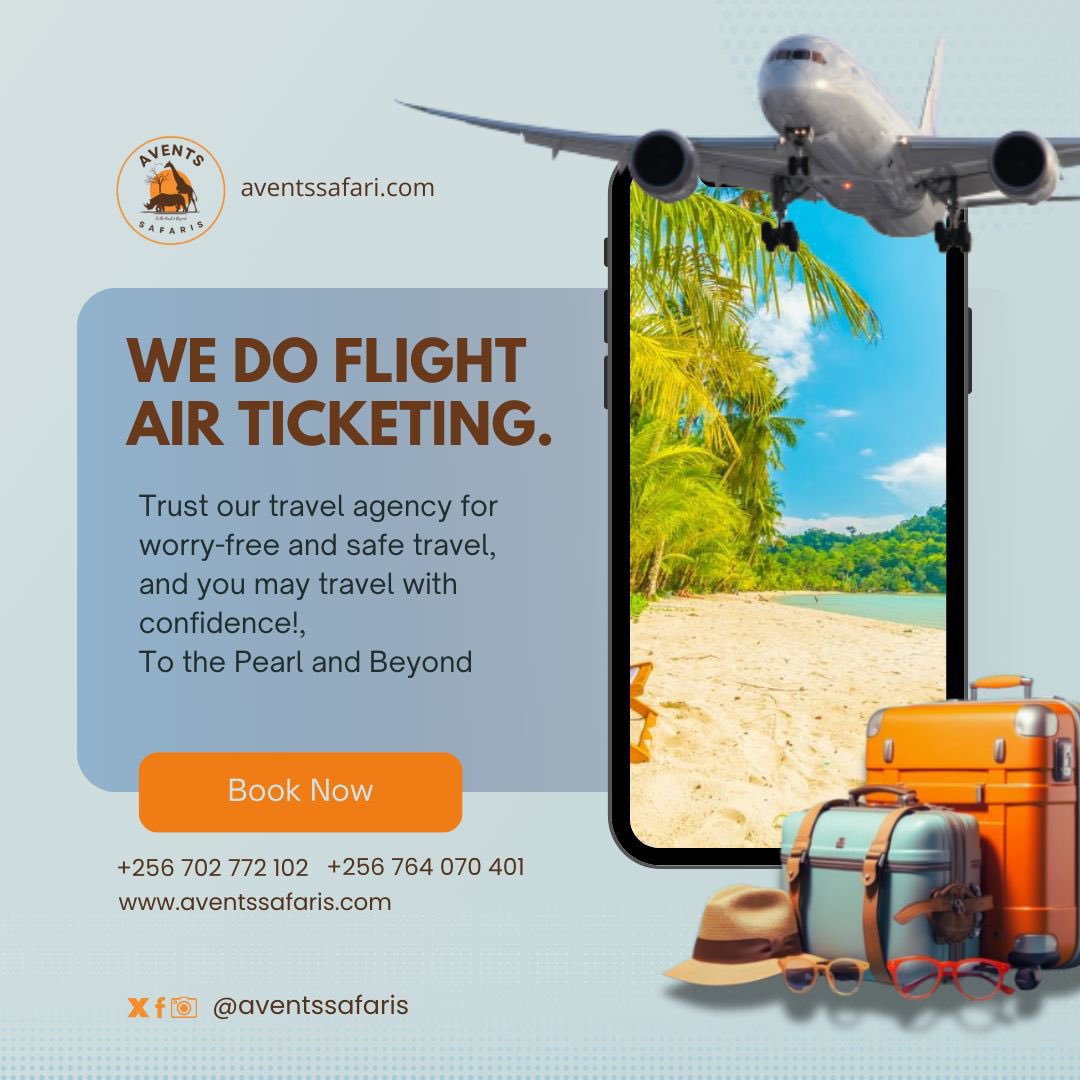Excellent customer service. For air tickets to any destination around the globe, Visa and passport application

#airticketing
#worryfreetravel
#travel
#Aventssafaris