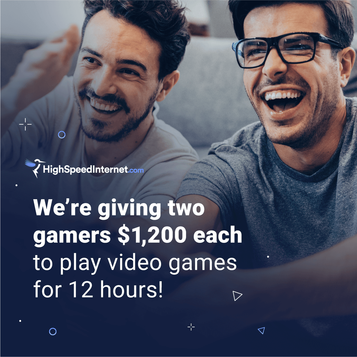 TeamHSI's tweet photo. We’re giving two gamers $1200 each to play video games for 12 hours! Apply Now: https://t.co/Jdt1tIZYJy https://t.co/xbDgUrGhlA