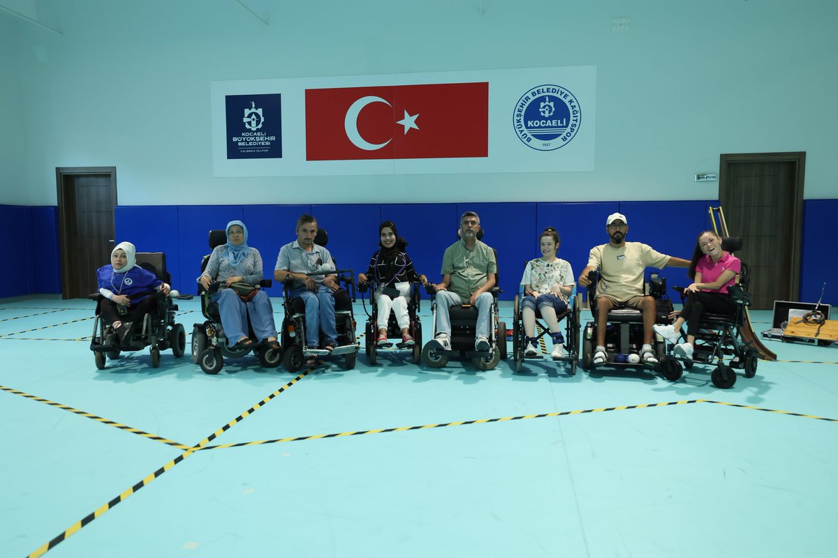 kagitspor's tweet photo. 10 - 13 Ağustos tarihlerinde Gebzesem spor salonunda duzenlenecek olan Boccia Türkiye Şampiyonasına katılacak sporcularımız antrenmanlarina hız kesmeden devam ediyor. https://t.co/9ZEcRU7Px5